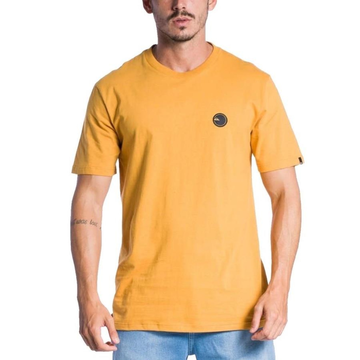 Camiseta Quiksilver Patch Round - Masculina - Foto 1