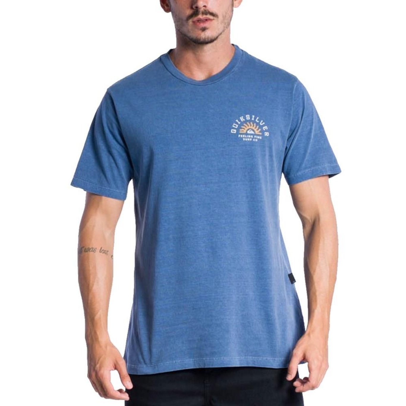 Camiseta Quiksilver State Of Mind - Masculina - Foto 1