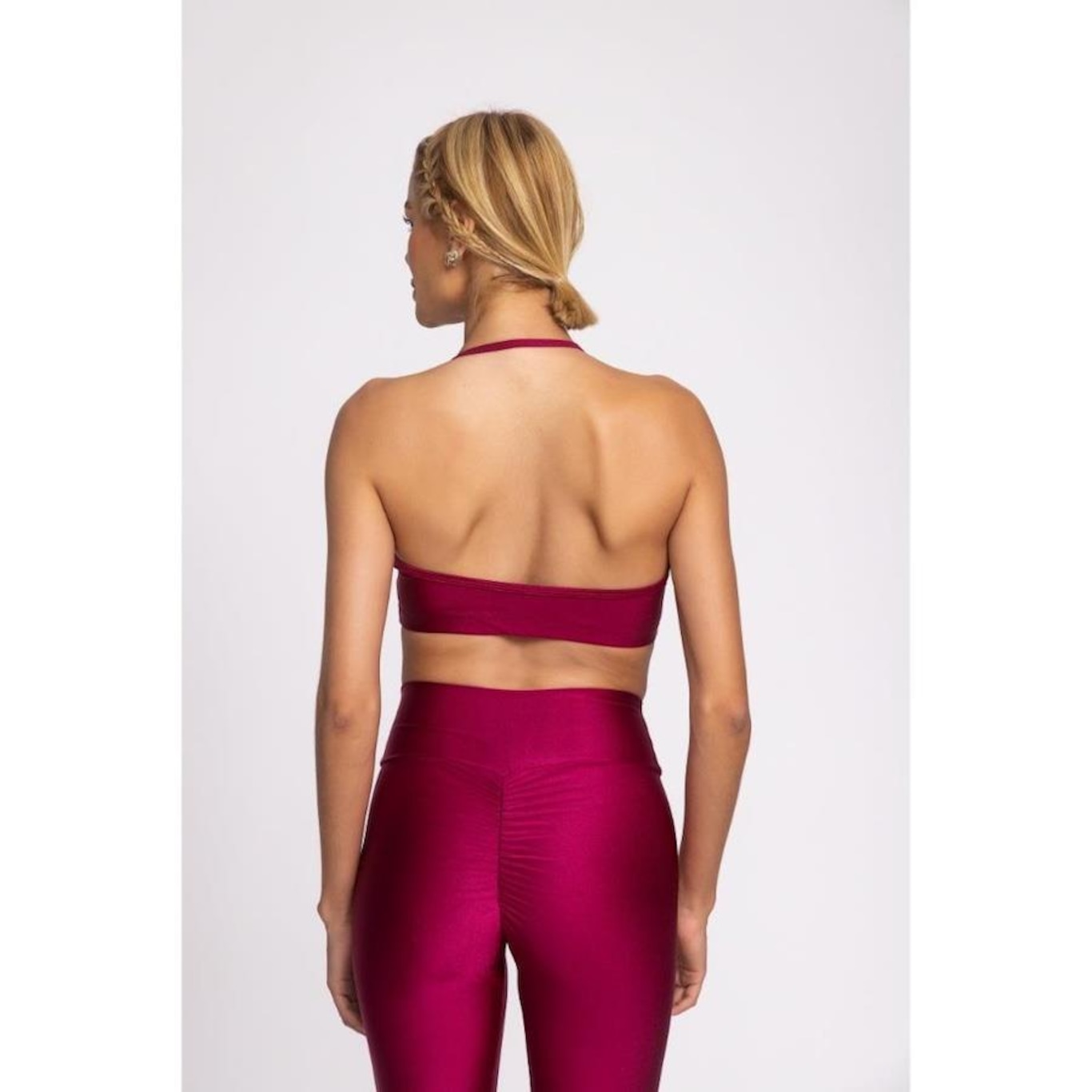 Top Fitness com Bojo Removível Vibs Fitwear Frente Única - Feminino - Foto 3