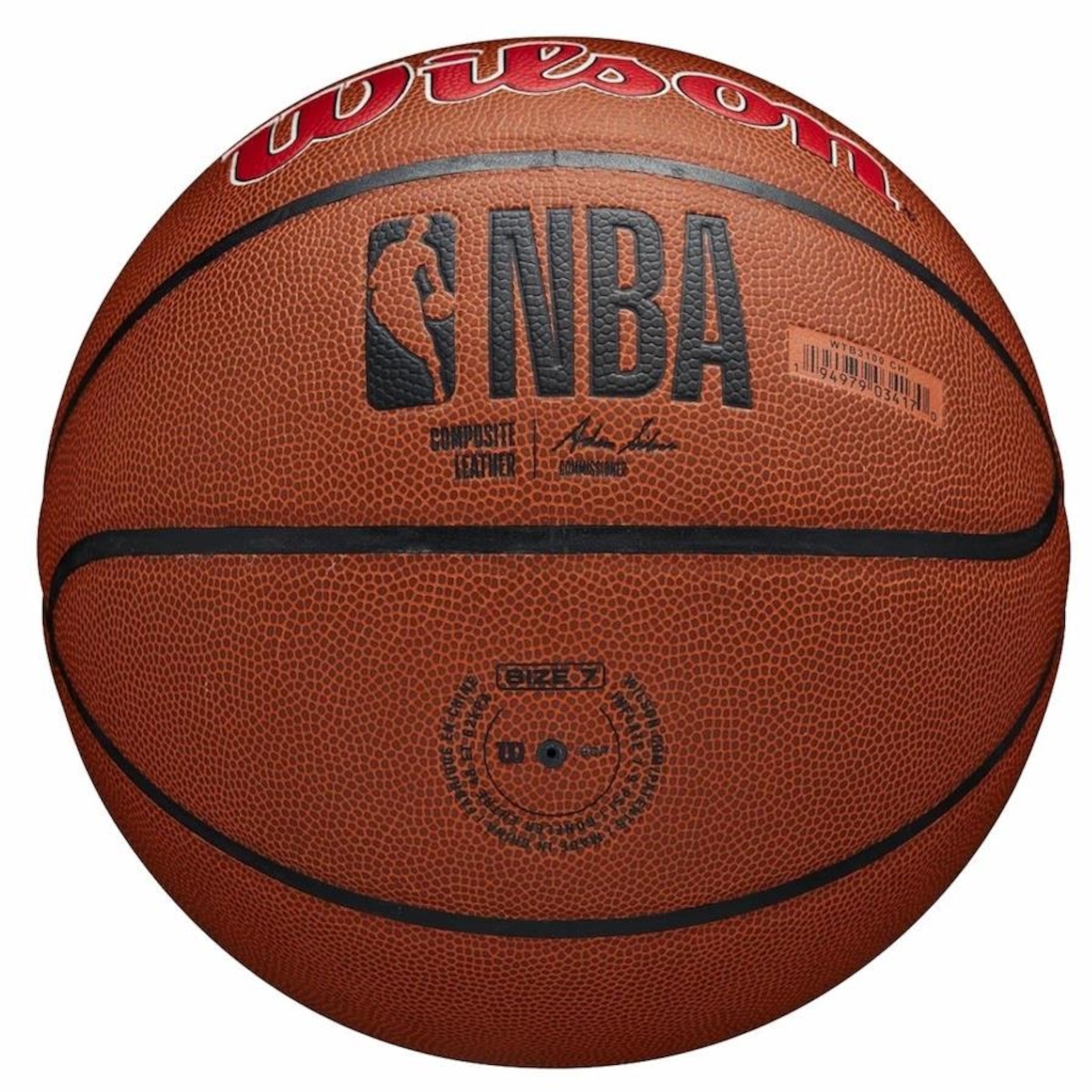 Bola de Basquete Wilson NBA Chicago Bulls Team Alli - Foto 4