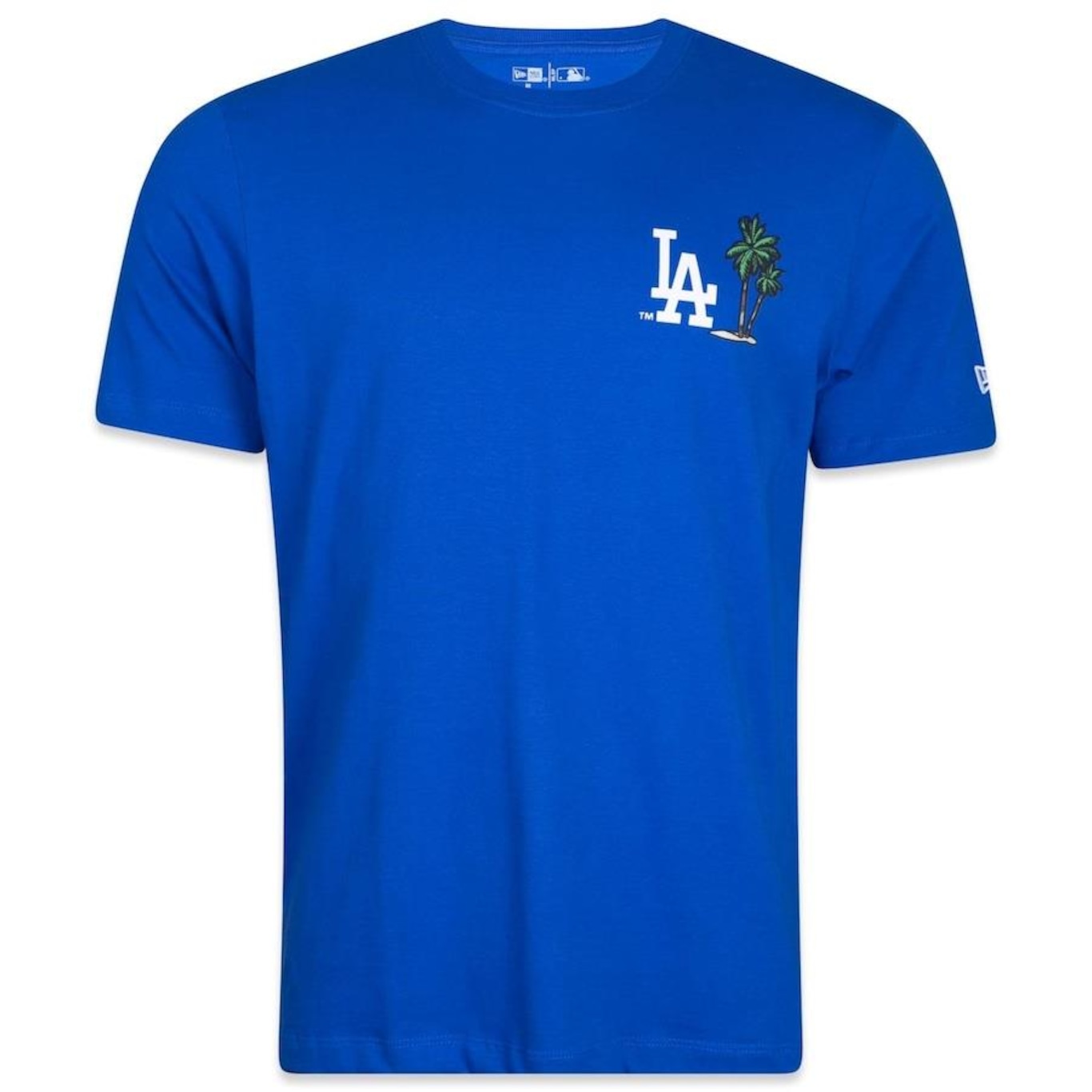 Camiseta New Era Mlb Los Angeles Dodgers Core - Masculina - Foto 1