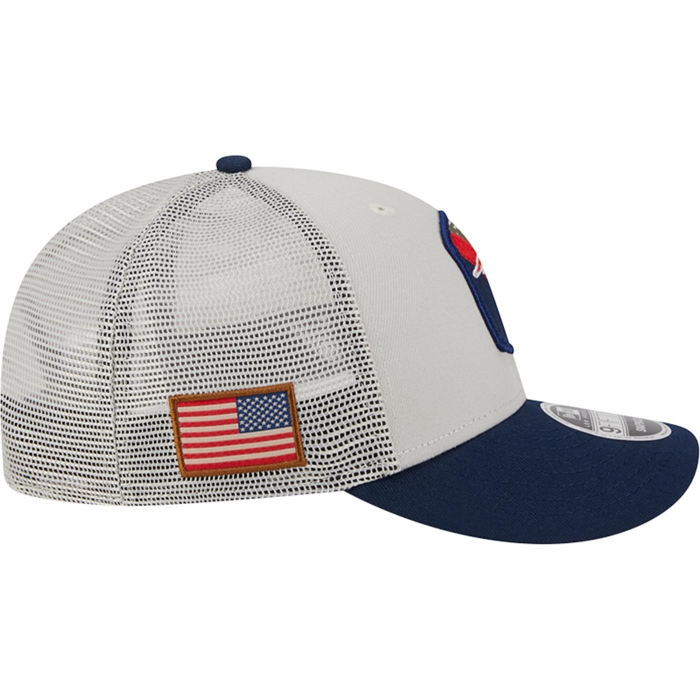 Boné Aba Curva New Era 9Fifty Low Profile Salute To Service New England Patriots - Snapback - Adulto - Foto 5