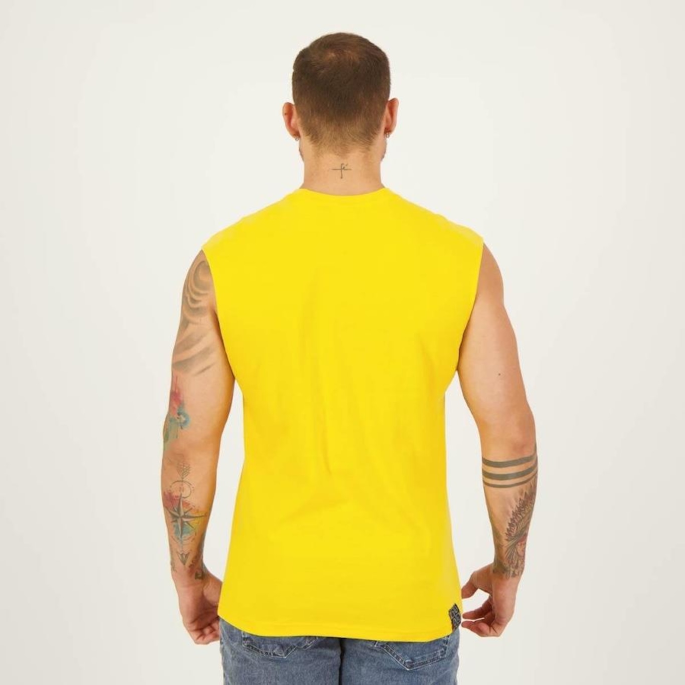 Camiseta Regata Fila Tape - Masculina - Foto 3