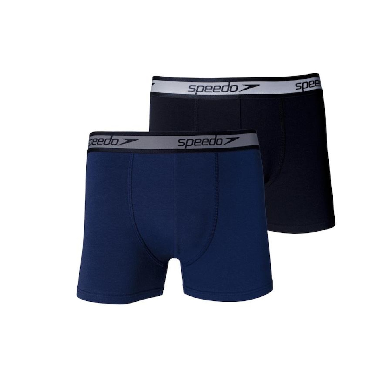 Cueca Boxer Speedo Cotton - 2 Unidades - Adulto - Foto 1