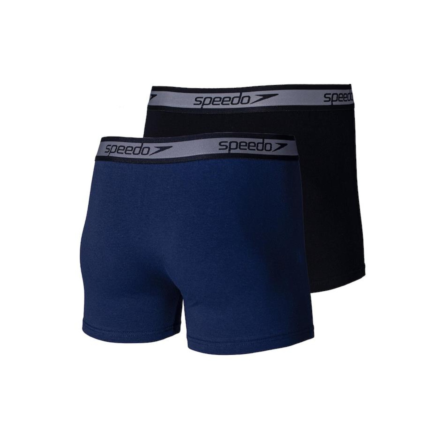 Cueca Boxer Speedo Cotton - 2 Unidades - Adulto - Foto 4