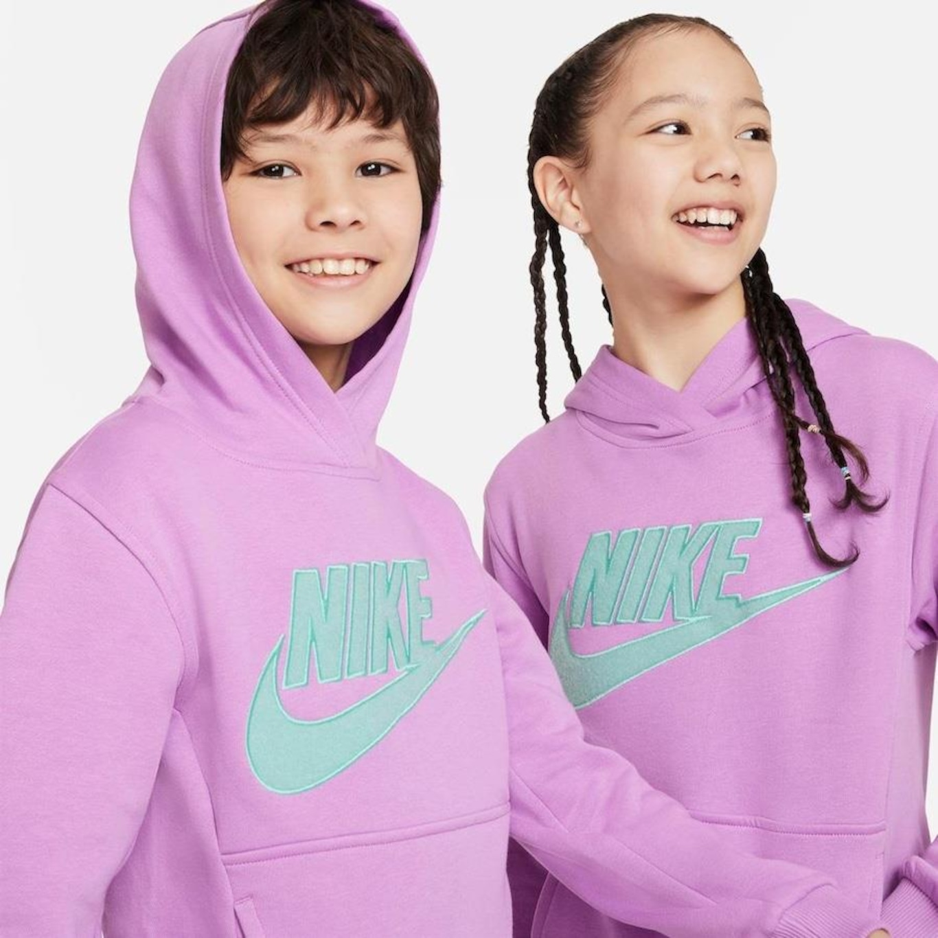 Blusão Nike Sportswear Club Fleece Infantil - Foto 3