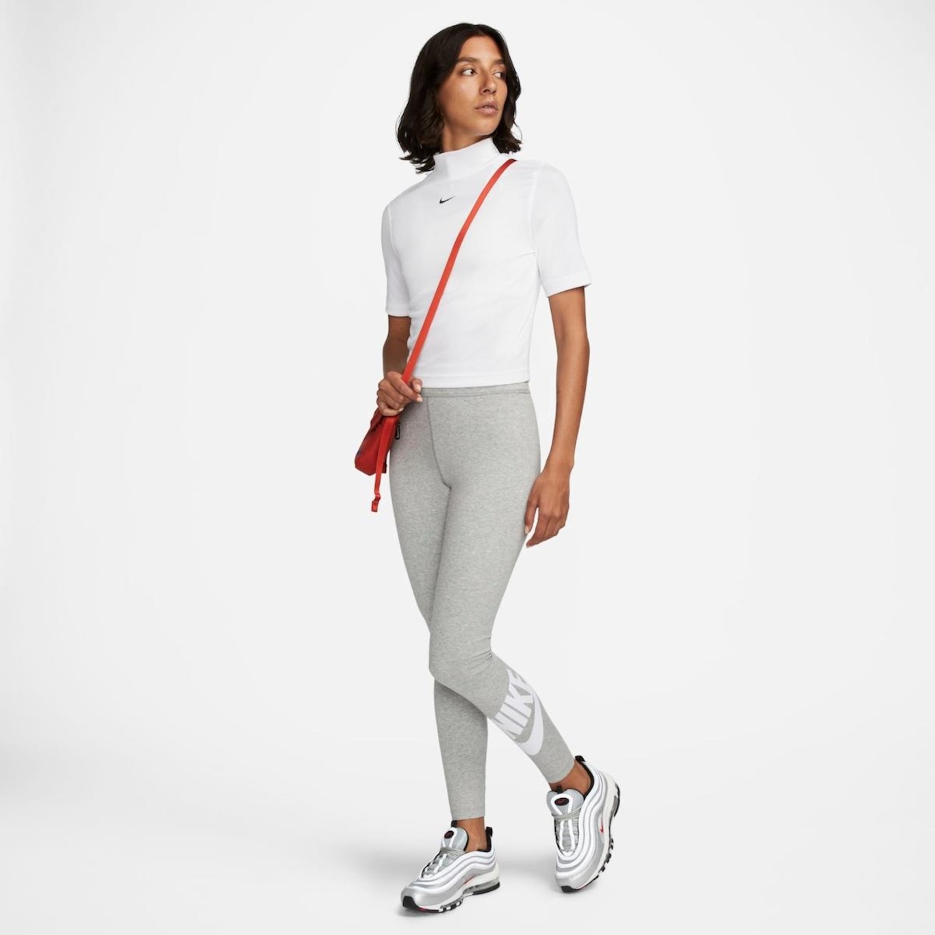 Legging Nike Sportswear Just Do It Feminina - Compre Agora