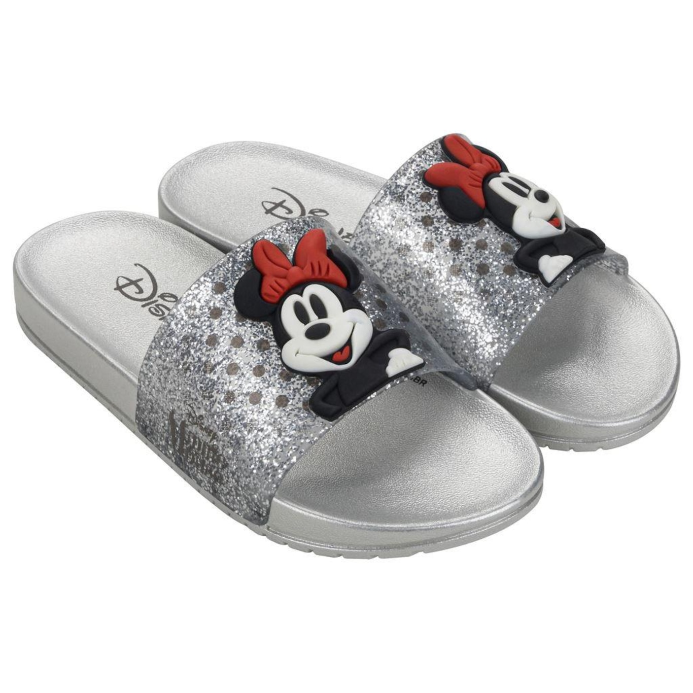 Chinelo Grendene Disney Mania Gaspea Slide - Infantil - Foto 1