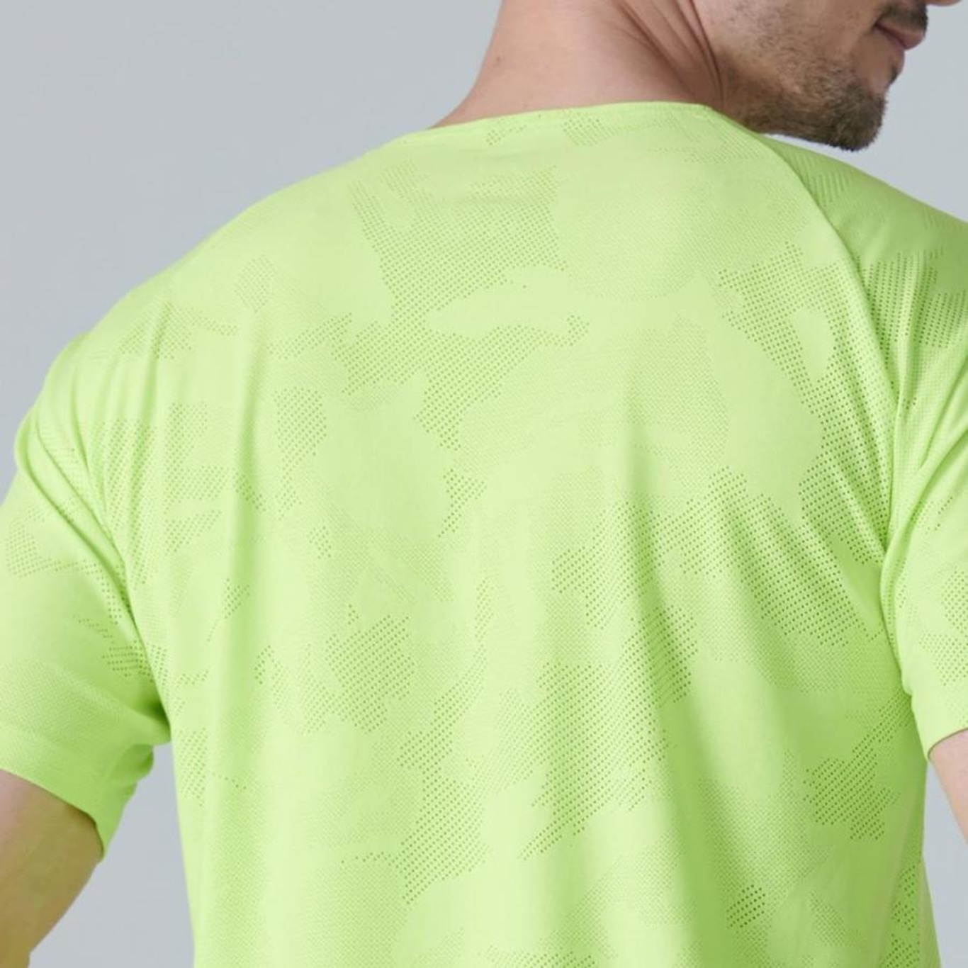 Camiseta New Balance Q Speed Jacquard - Masculina - Foto 4