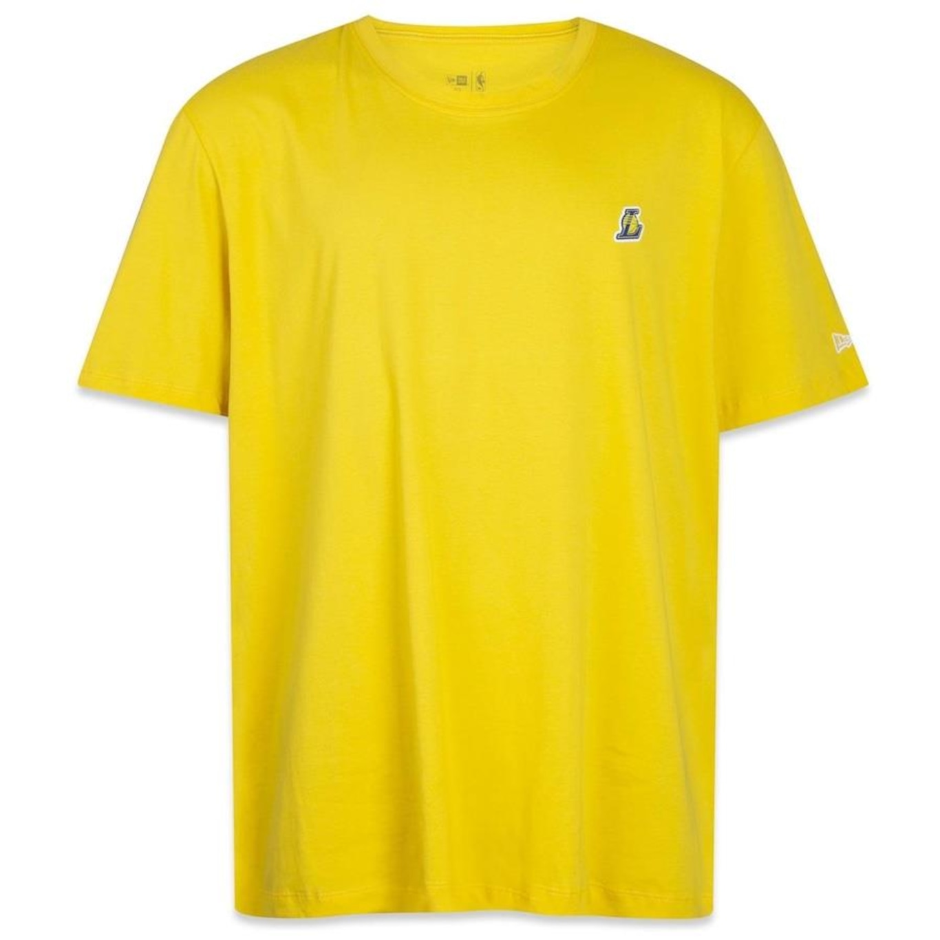 Camiseta New Era Plus Size Nba Los Angeles Lakers - Masculina - Foto 1