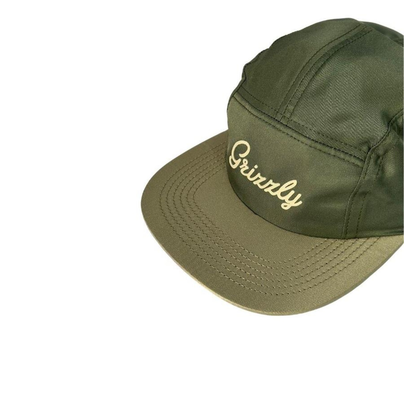 Boné Aba Reta Grizzly 5 Panel Og Script Camper Hat - Strapback - Adulto - Foto 2