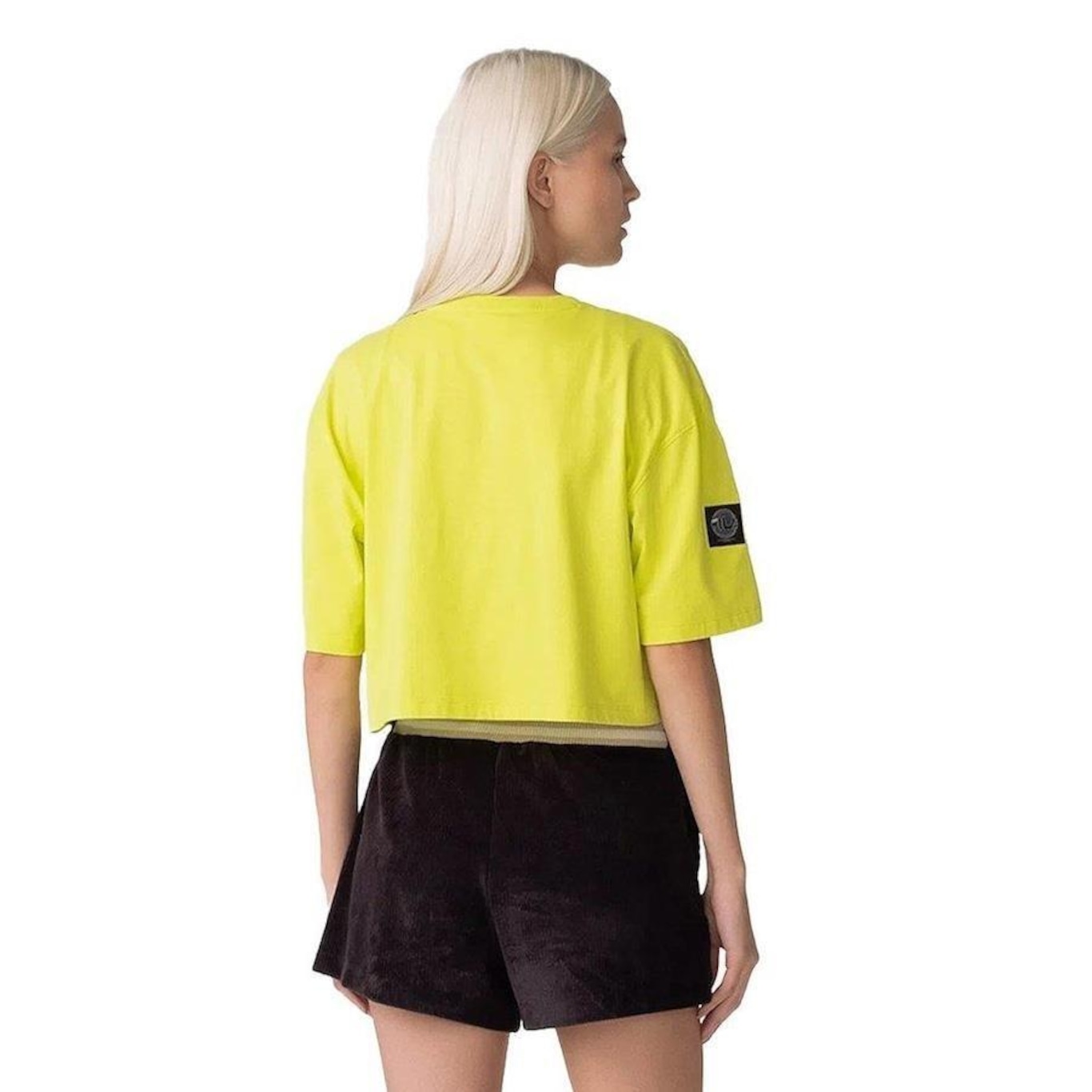 Blusa Cropped Fila Pocket Street Express - Feminina - Foto 2