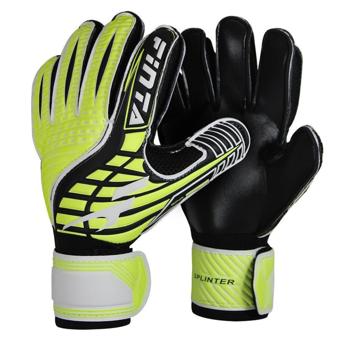 Luvas de Goleiro Finta Profissional Splinter Ii - Adulto - Foto 4