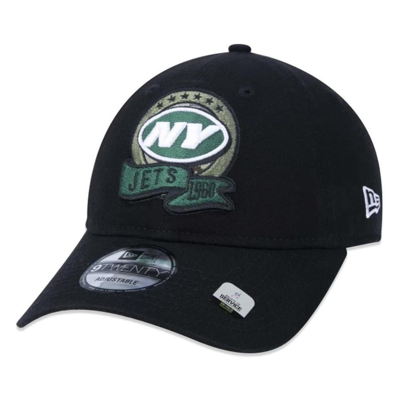 Boné New Era 920 New York Jets Salute To Service - Strapback - Adulto - Foto 1