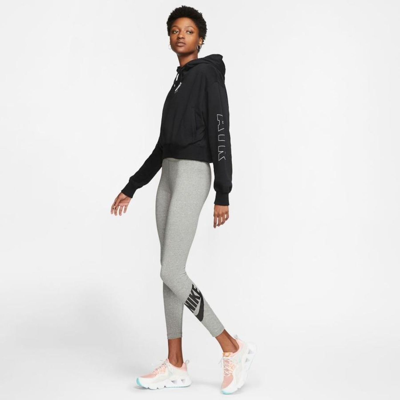 Leggings de cintura subida com grafismo Nike Sportswear Essential para  mulher