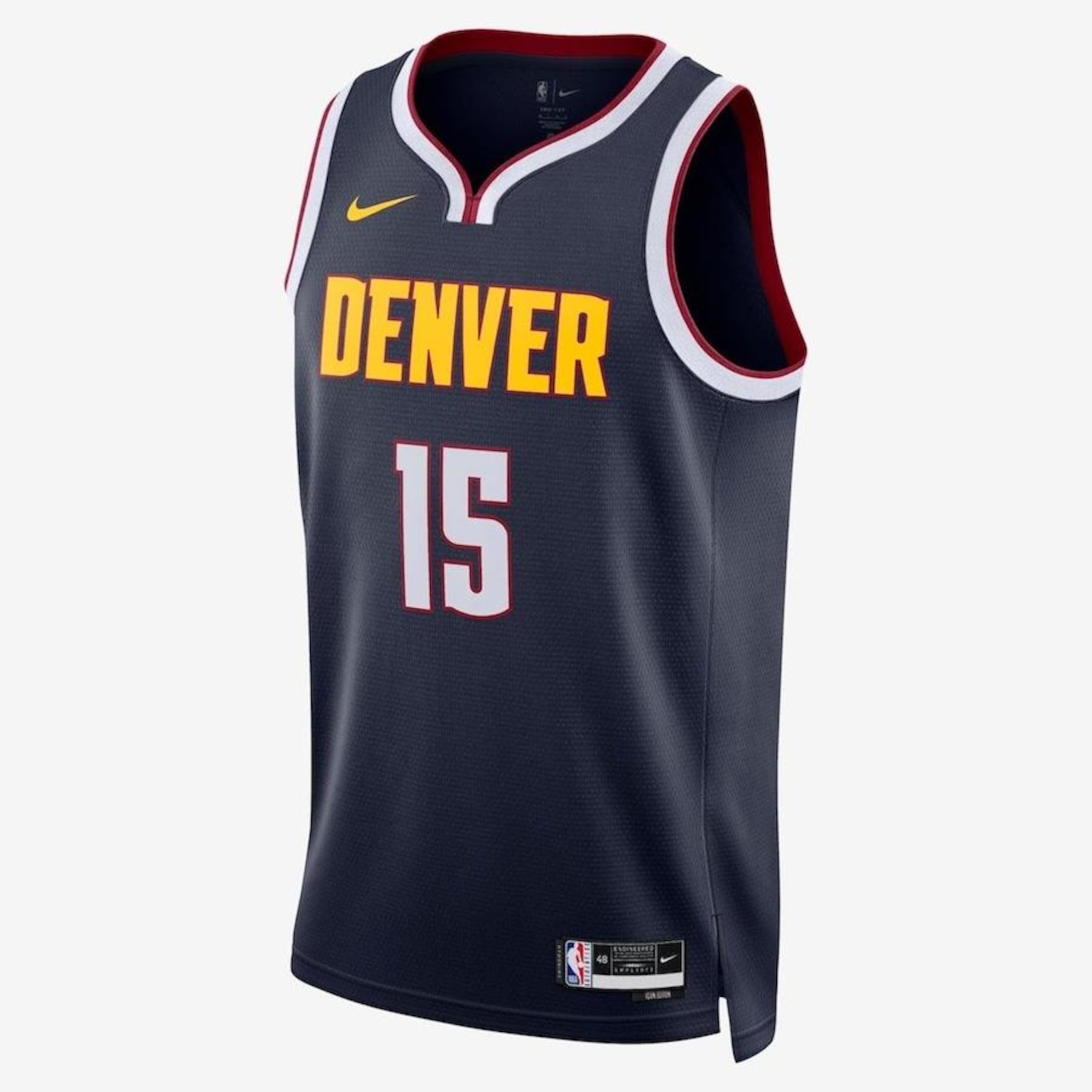 Preços baixos em DENVER NUGGETS Unissex Adulto Camisas da NBA