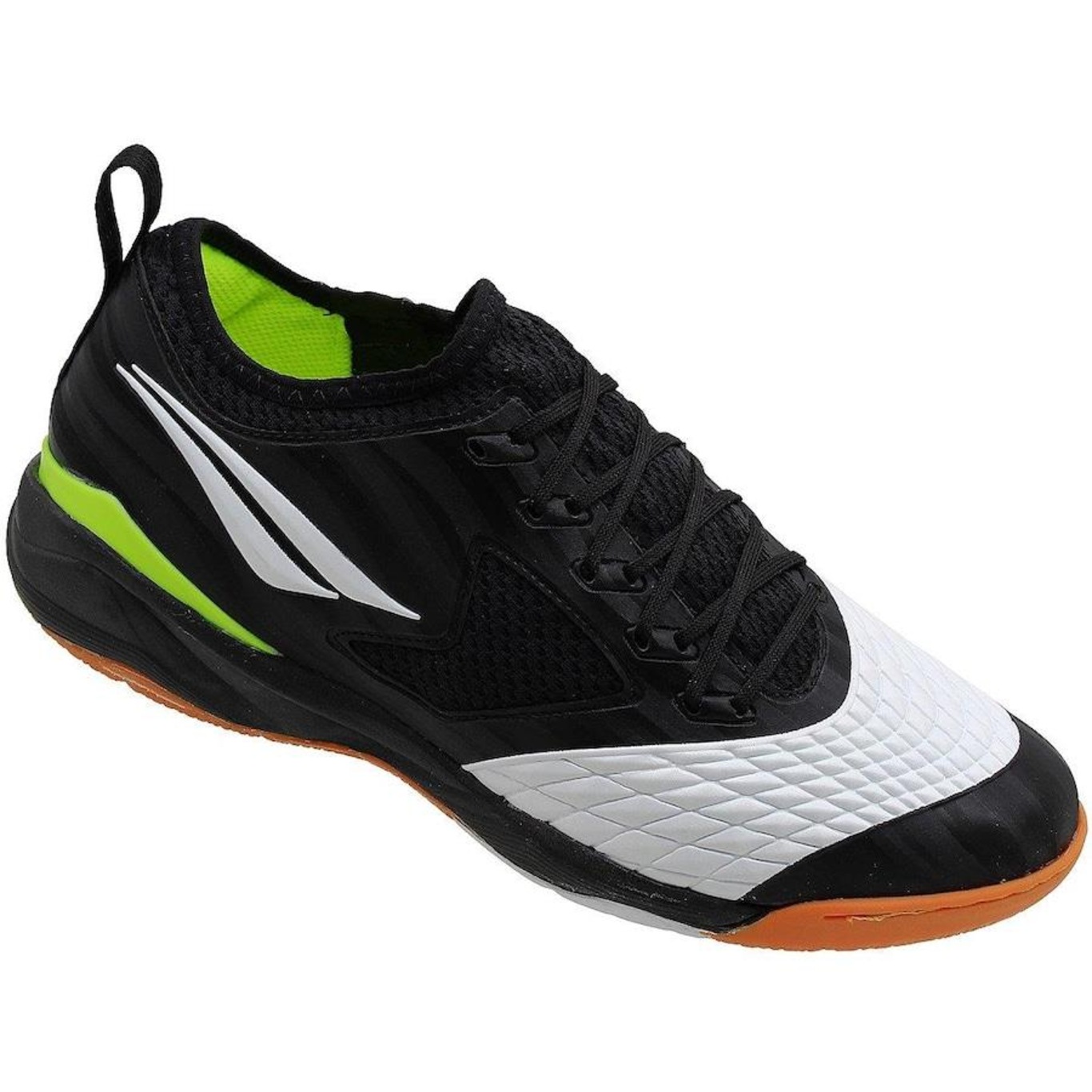 Chuteira Futsal Masculina Penalty Max 1000 Ecoknit - Branco - Lojas Alvorada