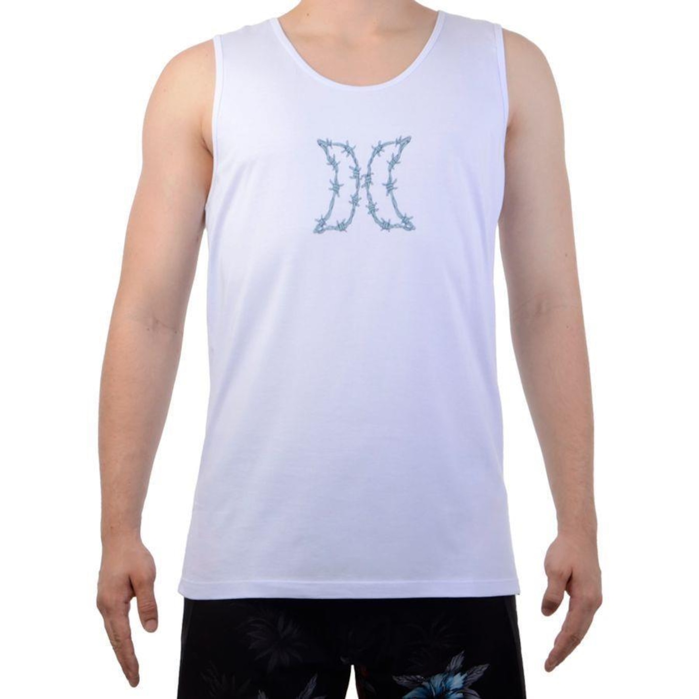 Camiseta Regata Hurley Silk Hard - Masculina - Foto 3