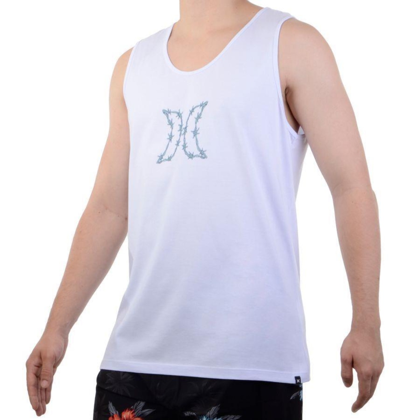 Camiseta Regata Hurley Silk Hard - Masculina - Foto 5