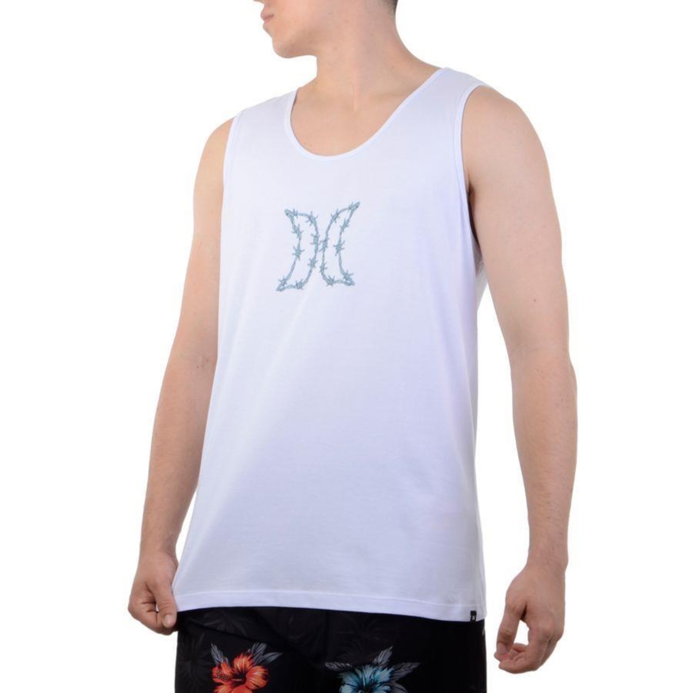 Camiseta Regata Hurley Silk Hard - Masculina - Foto 6