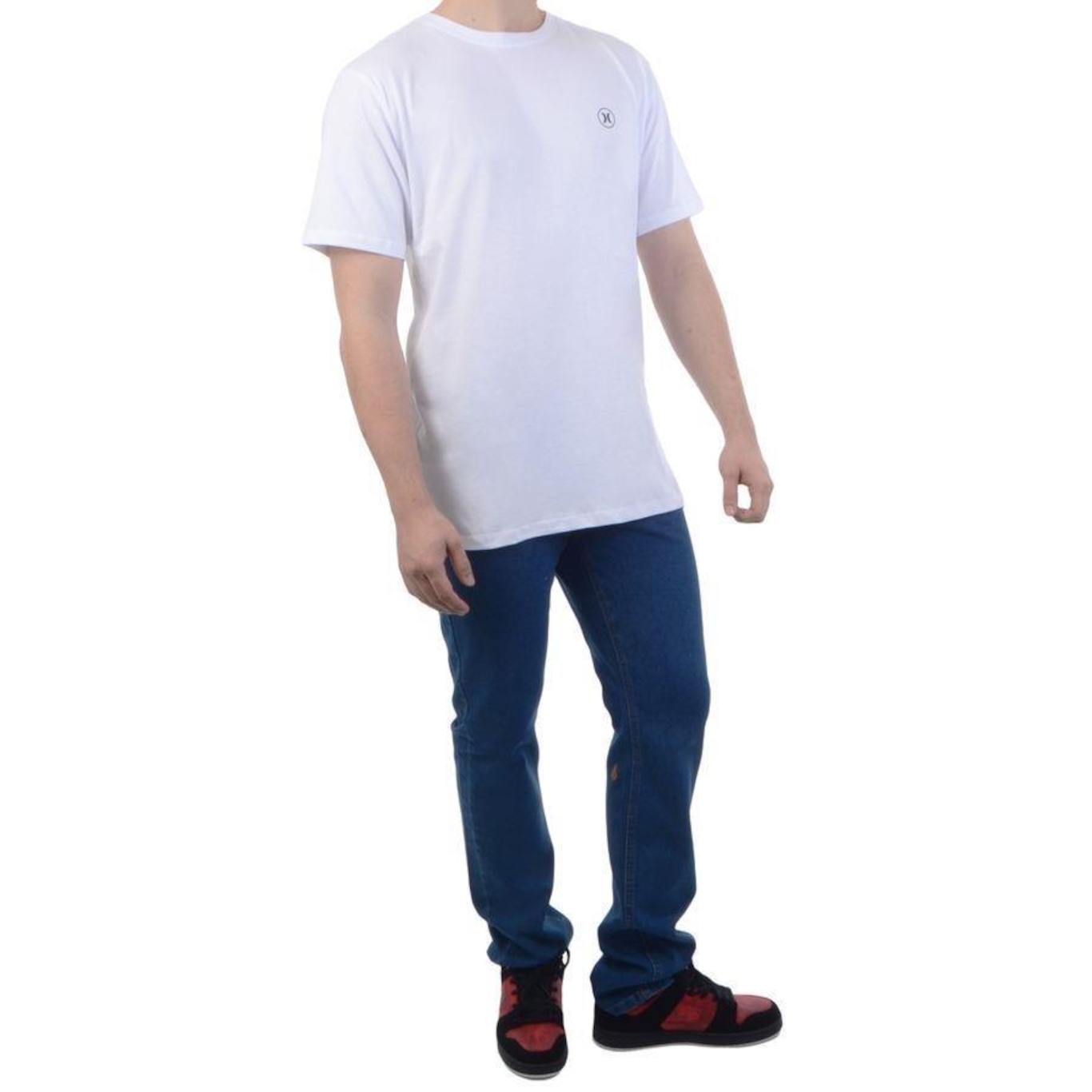 Camiseta Masculina Hurley Silk Mini Icon - Hurley - Foto 6