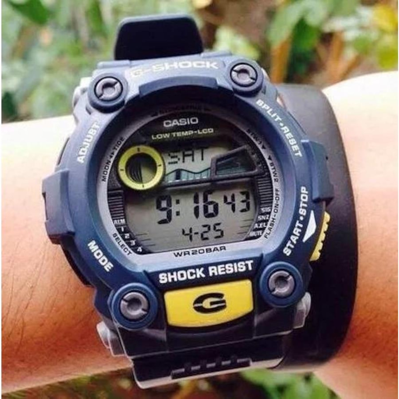 Relógio Digital G-Shock Tábua de Maré G-7900-2Dr G Rescue - Foto 2