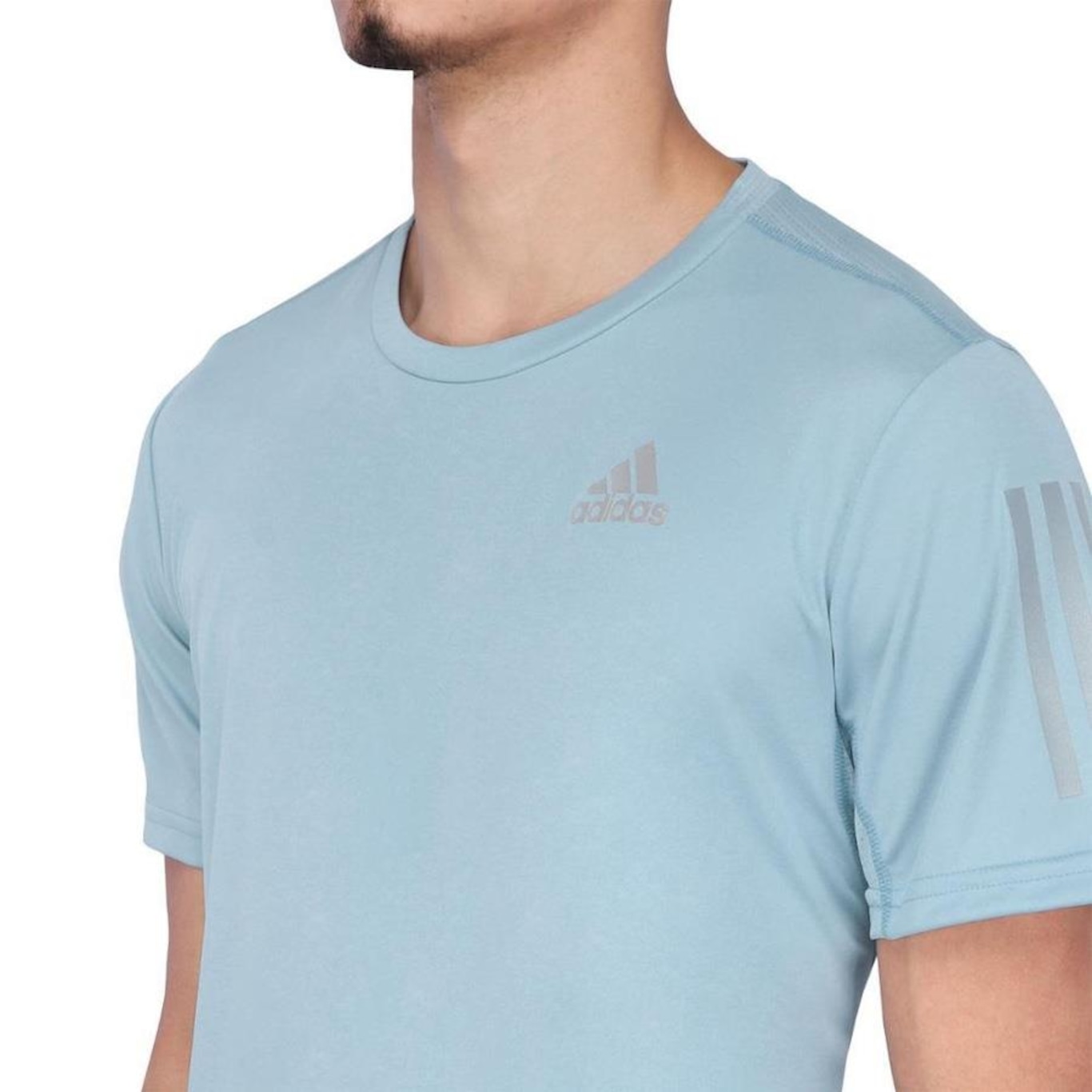 Camiseta adidas Own The Run Tee - Masculina - Foto 3