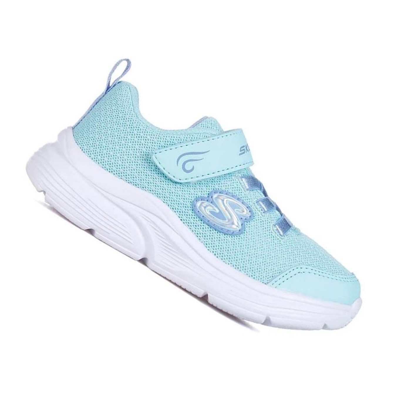 Tênis Skechers Wavy Lites - Infantil - Foto 1