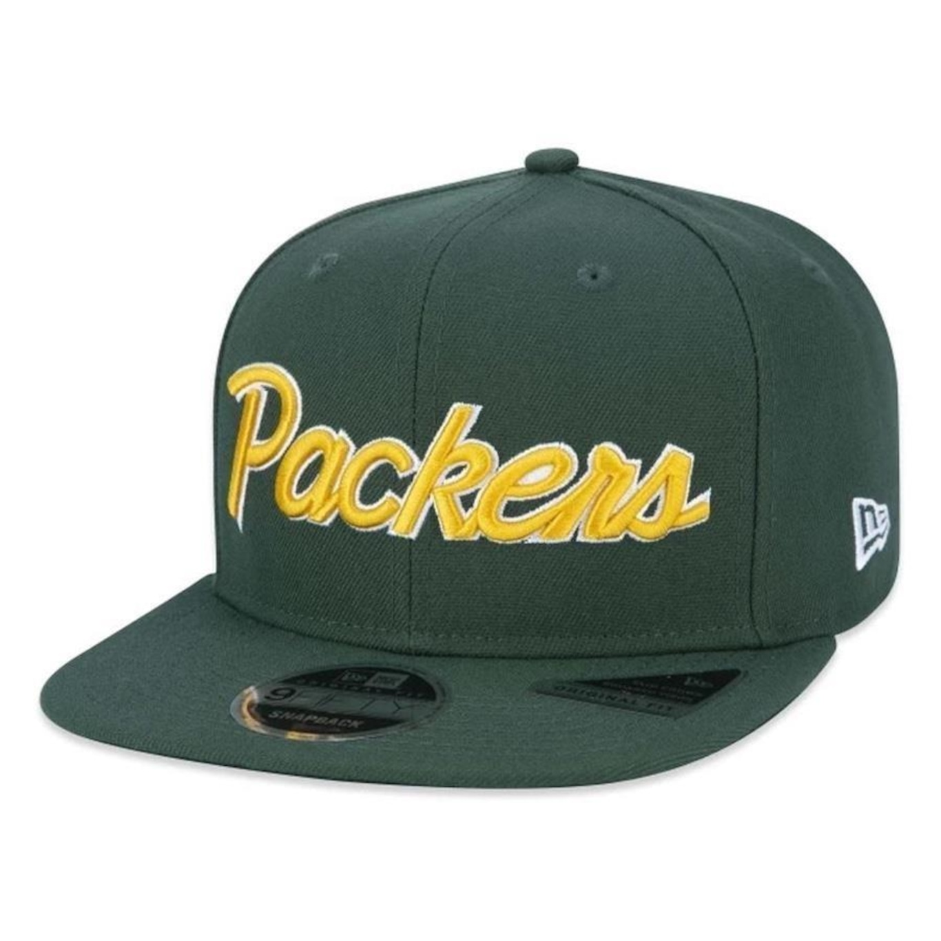 Boné Aba Reta New Era 950 Green Bay Packers Core - Snapback - Adulto - Foto 1