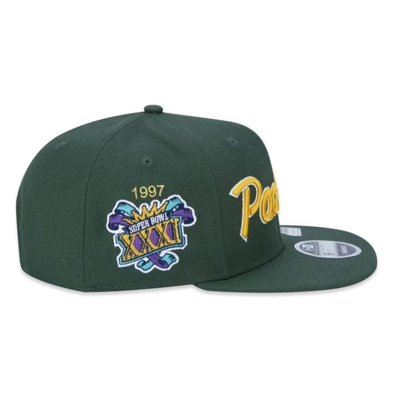 Boné Aba Reta New Era 950 Green Bay Packers Core - Snapback - Adulto - Foto 6