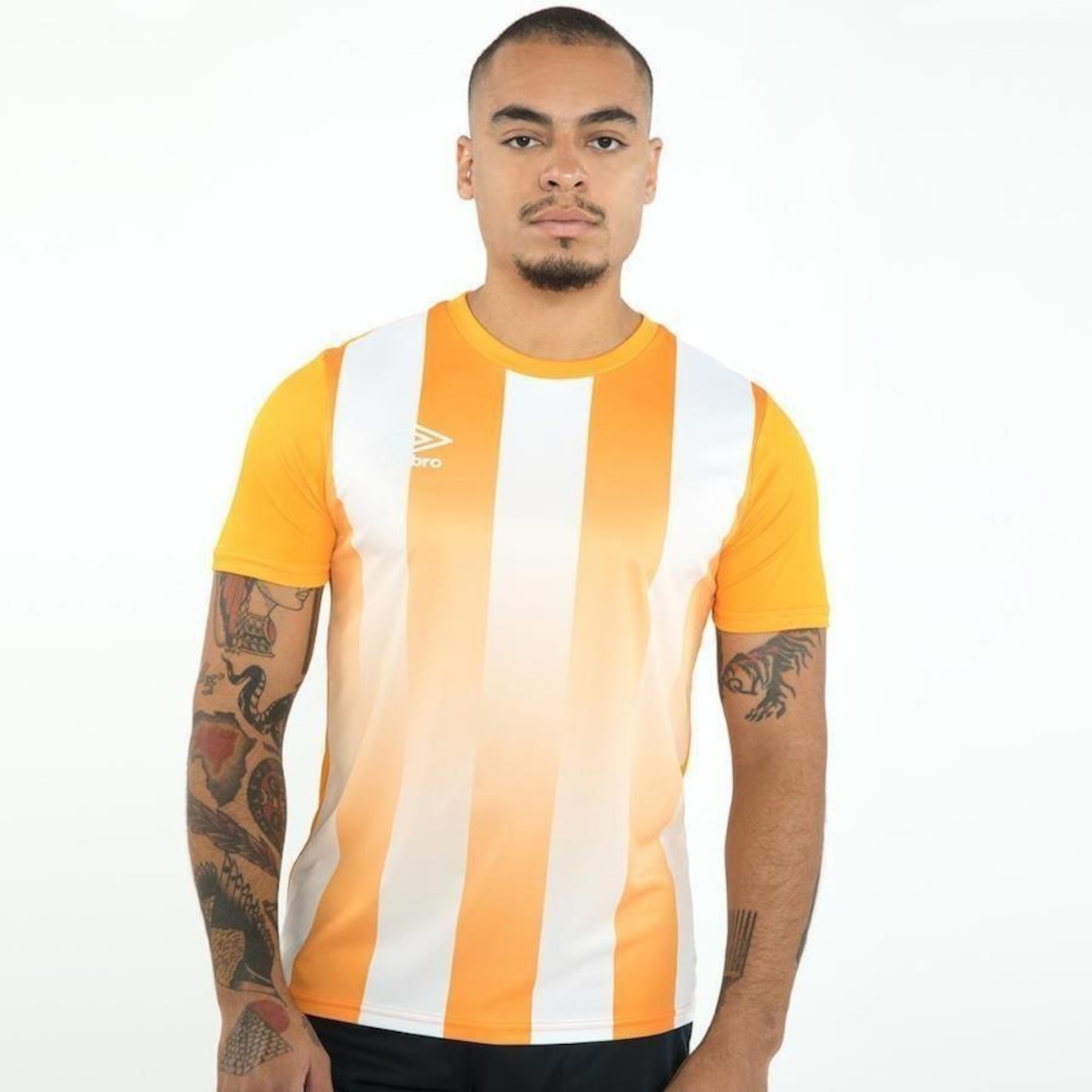 Camisa Umbro Manga Curta Gridlines - Masculina - Foto 1