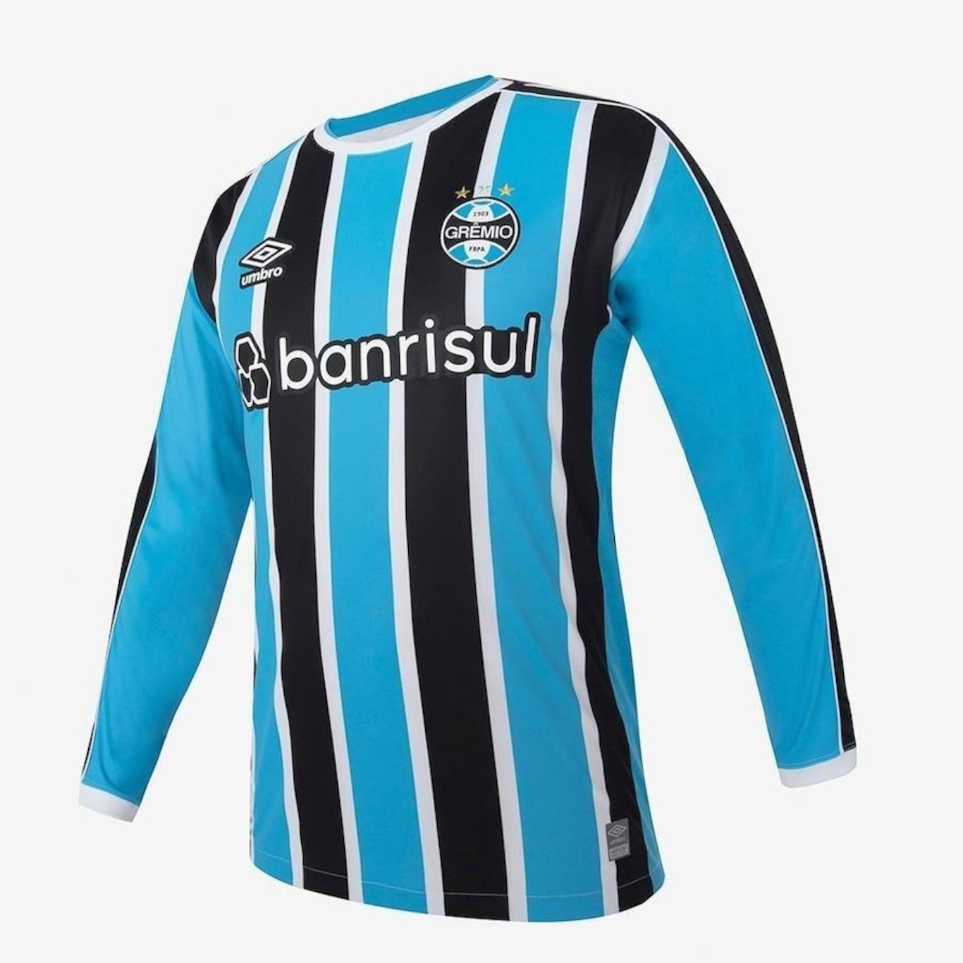 Camisa do Grêmio Manga Longa Oficial 1 2023 Classic S/N Umbro - Masculina - Foto 2