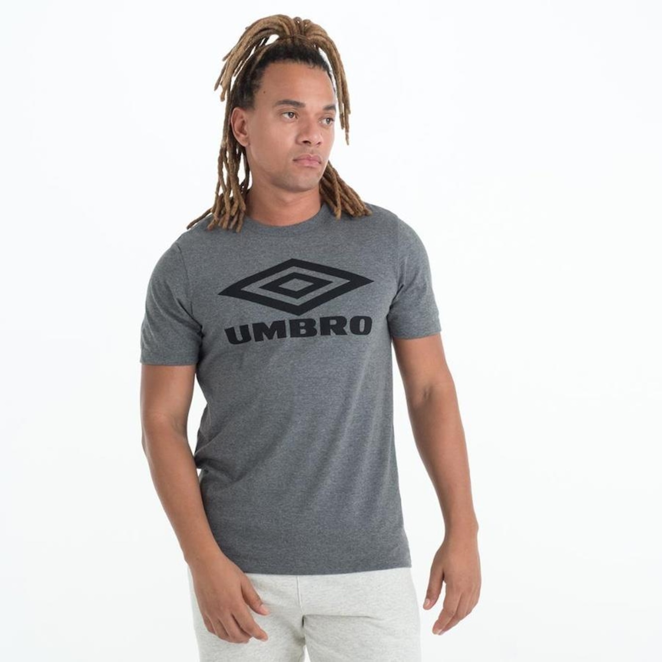 Camiseta Umbro Manga Curta Large Logo Duo - Masculina - Foto 1