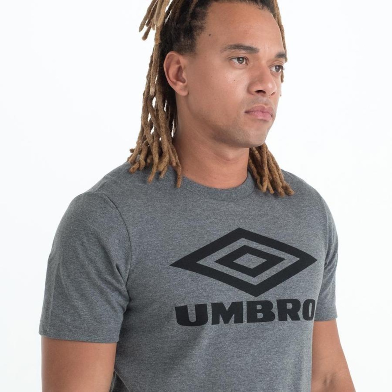 Camiseta Umbro Manga Curta Large Logo Duo - Masculina - Foto 3