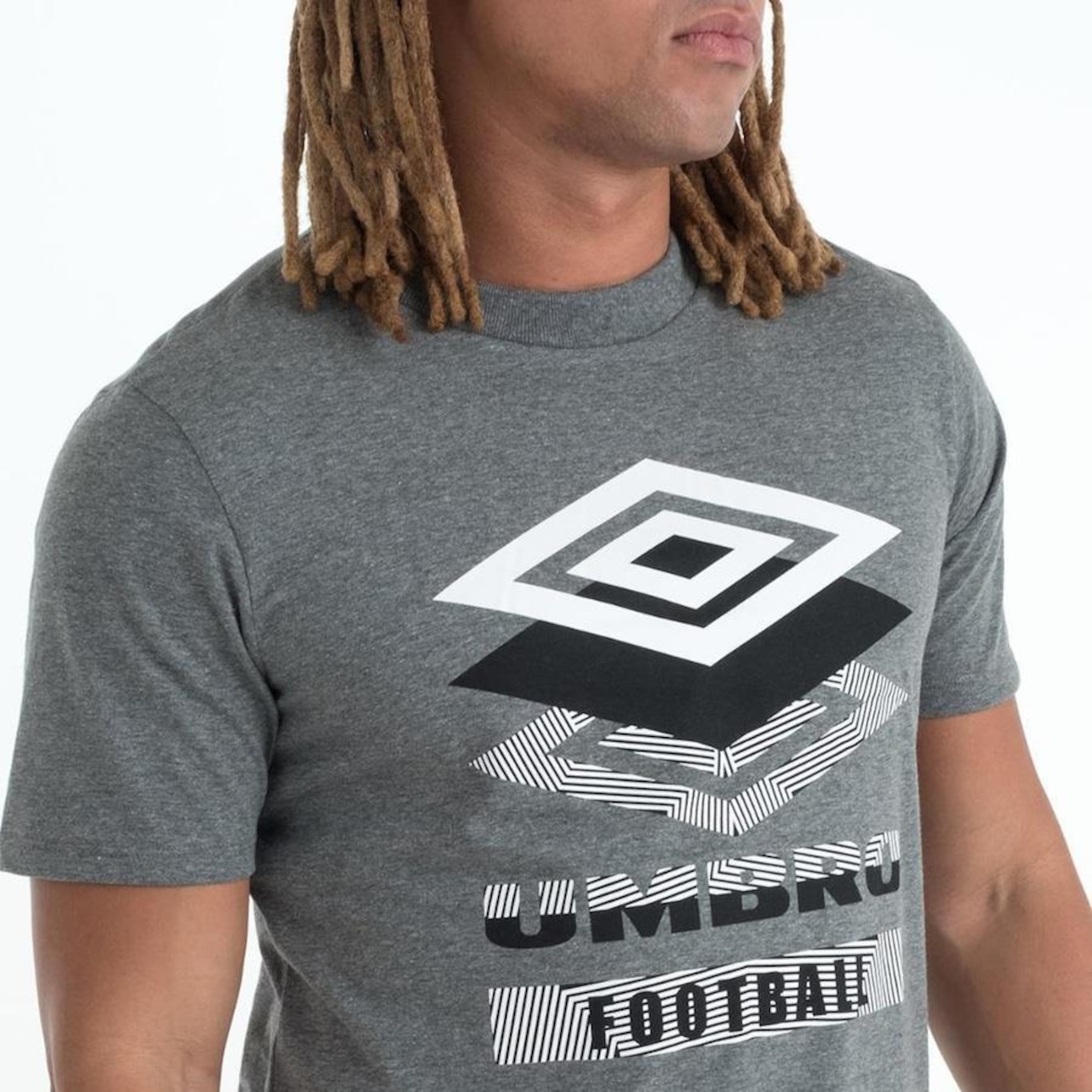 Camiseta Umbro Trio Diamond - Masculina - Foto 3