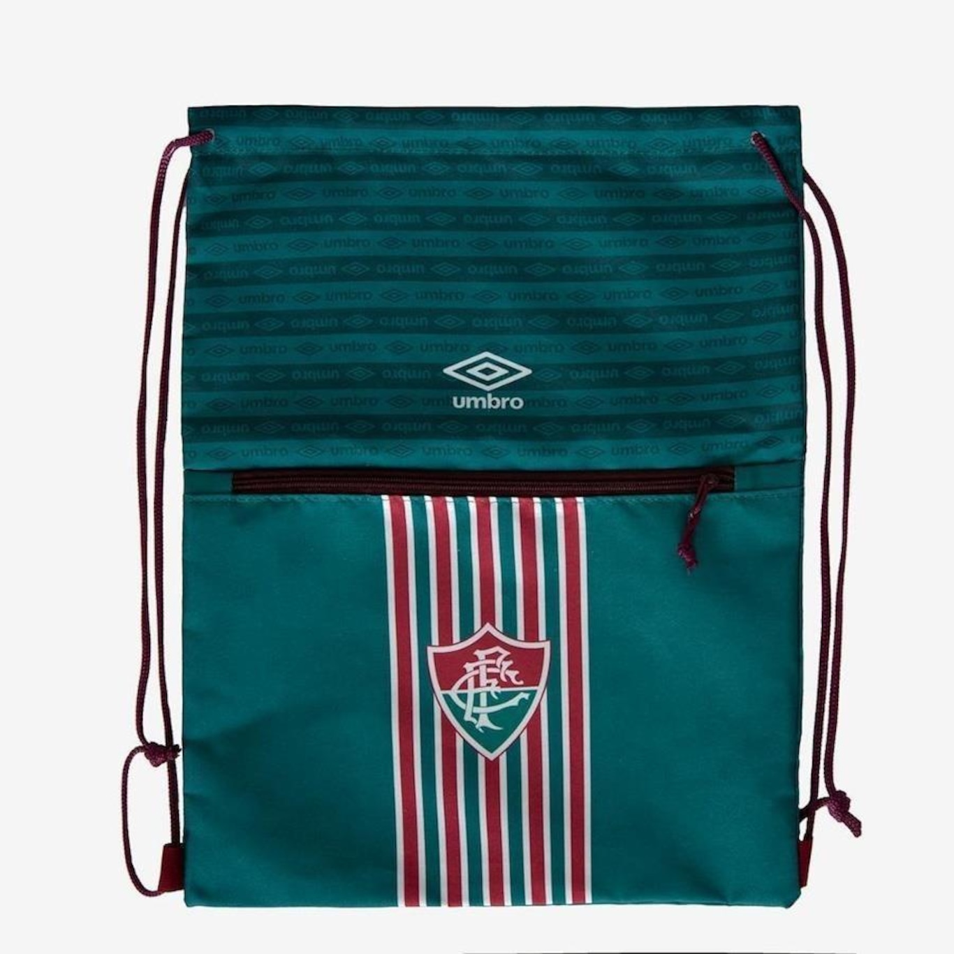 Gym Sack do Fluminense Umbro 23/24 Clubes - Unissex - Foto 1