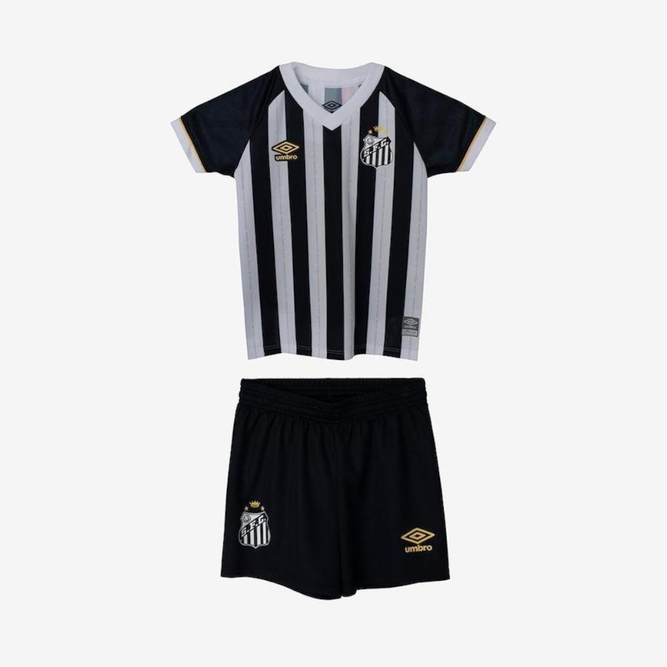 Uniforme do Santos II 2023 Umbro Oficial - Infantil - Foto 1