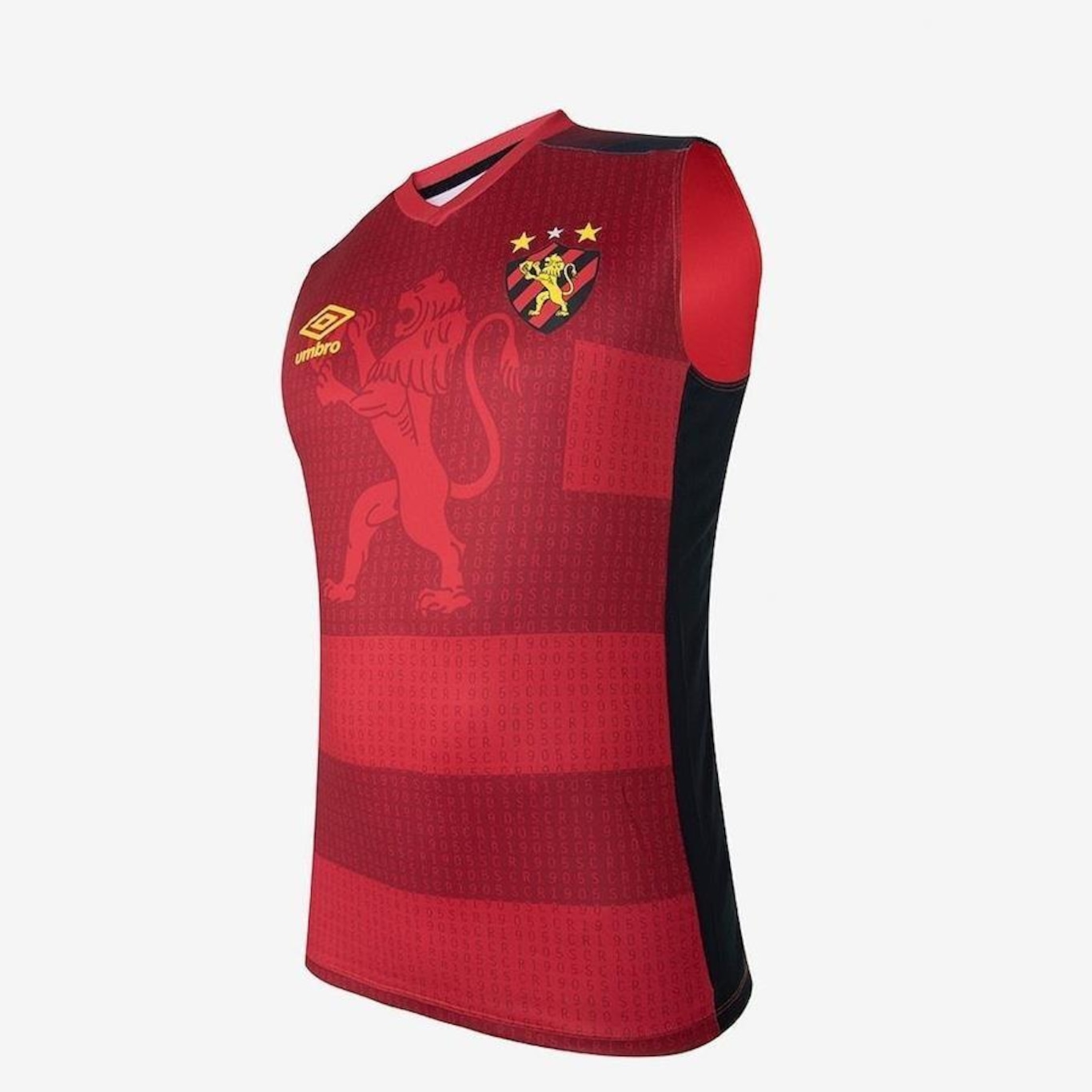 Camiseta Regata do Sport 2023 Aquecimento Umbro - Masculina - Foto 2