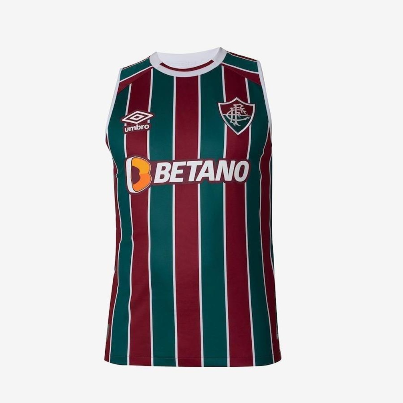 Camiseta Regata do Fluminense I 2023 Oficial Umbro - Masculina - Foto 1