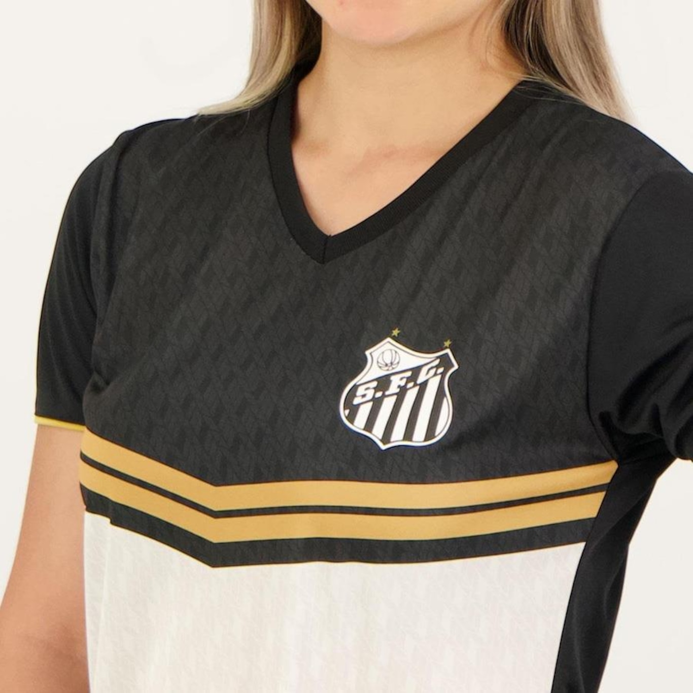 Camisa do Santos Braziline Study - Feminina - Foto 3