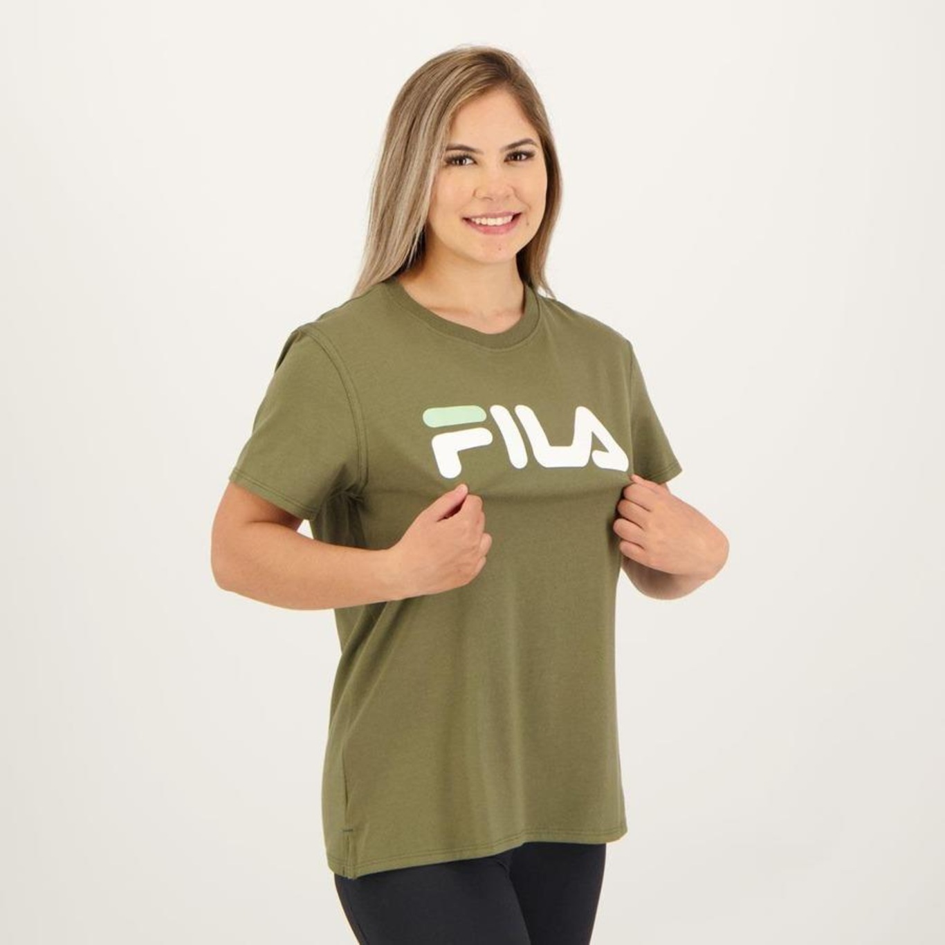 Camiseta Fila Letter Premium Ii - Feminina - Foto 5