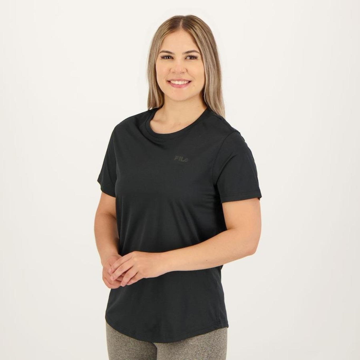 Camiseta Fila Basic Sports Polygin - Feminina - Foto 2