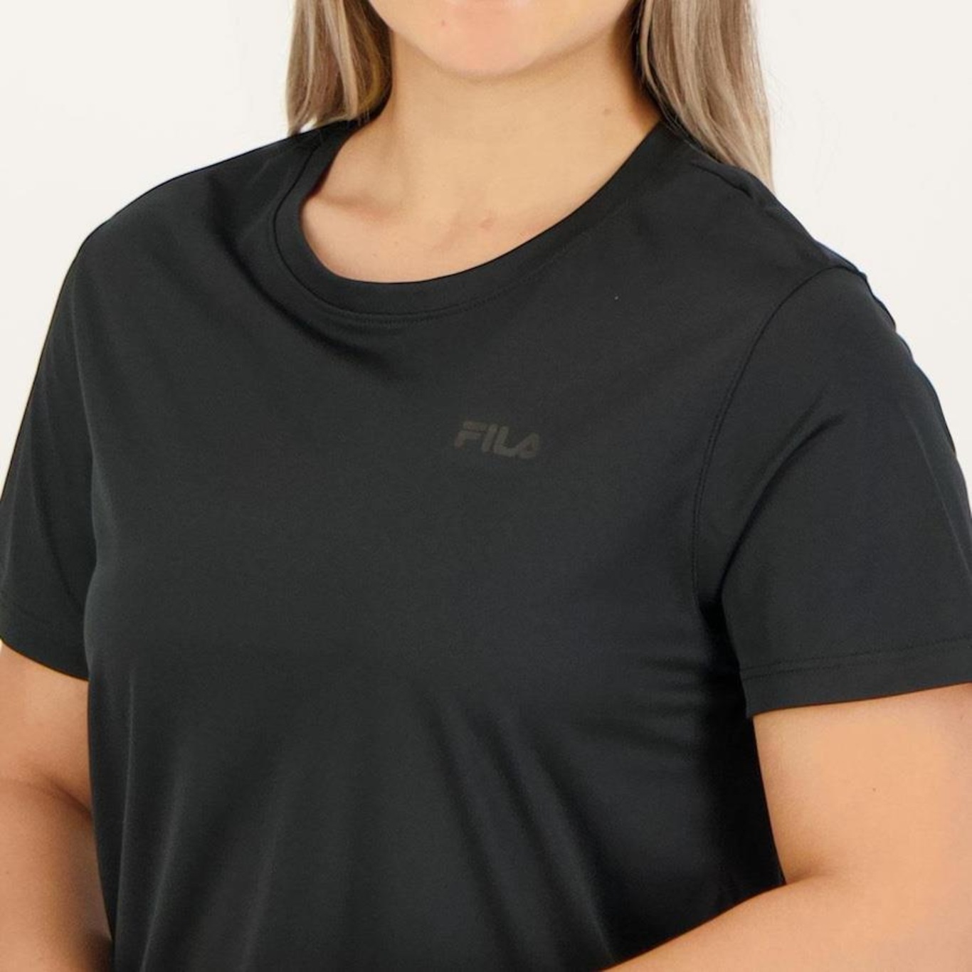 Camiseta Fila Basic Sports Polygin - Feminina - Foto 4