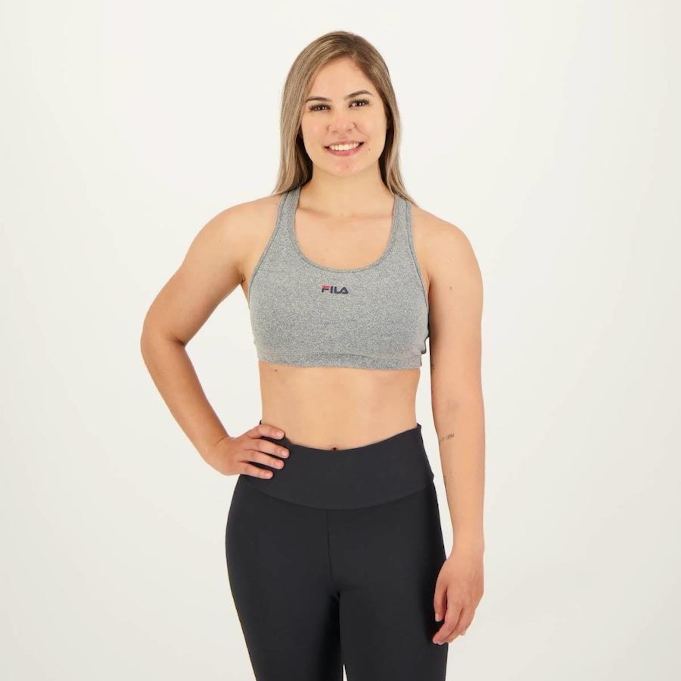 Top Fitness Fila Nadador Essential - Feminino - Foto 1