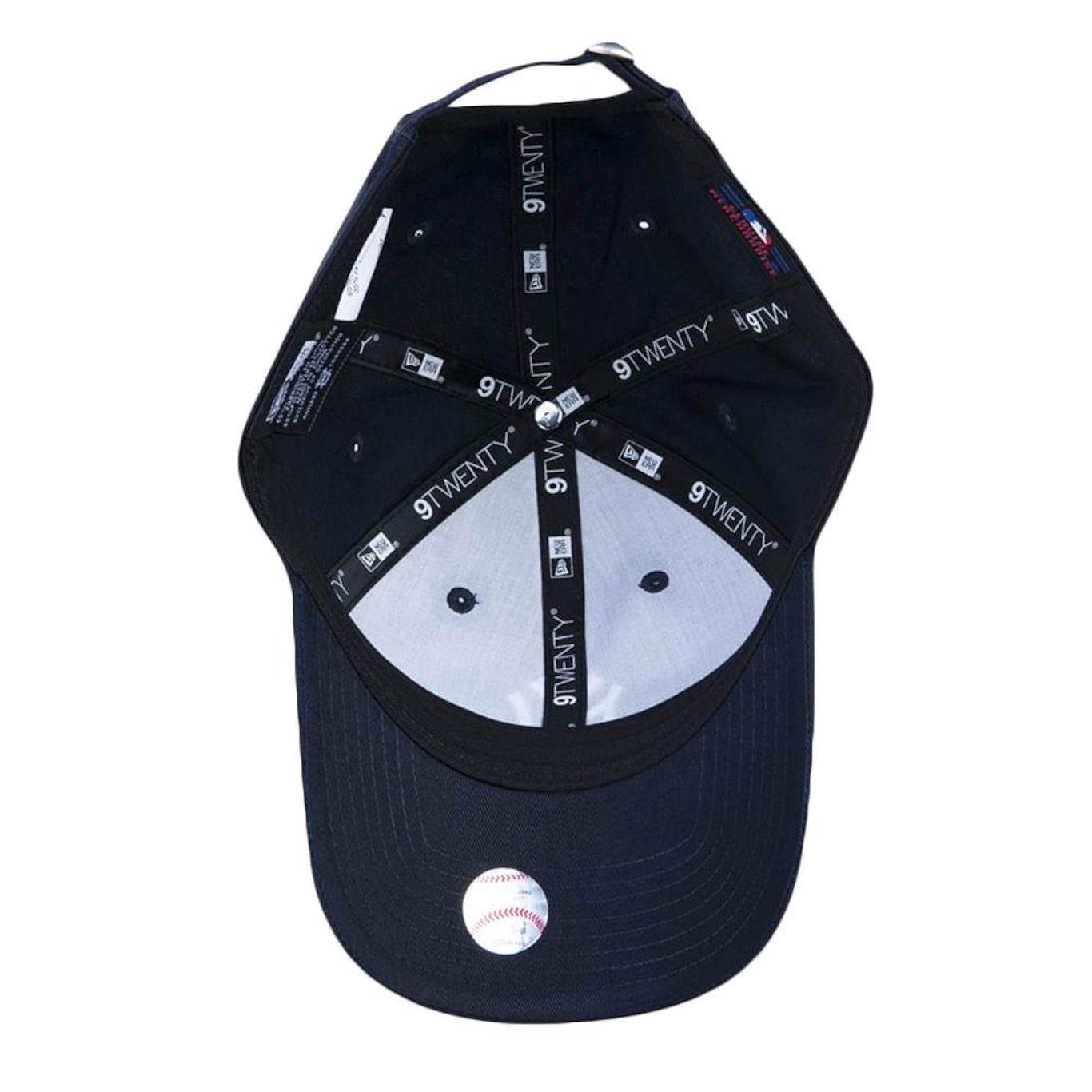 Boné Aba Curva New Era 9Twenty Mlb New York Yankees - Strapback - Adulto - Foto 5