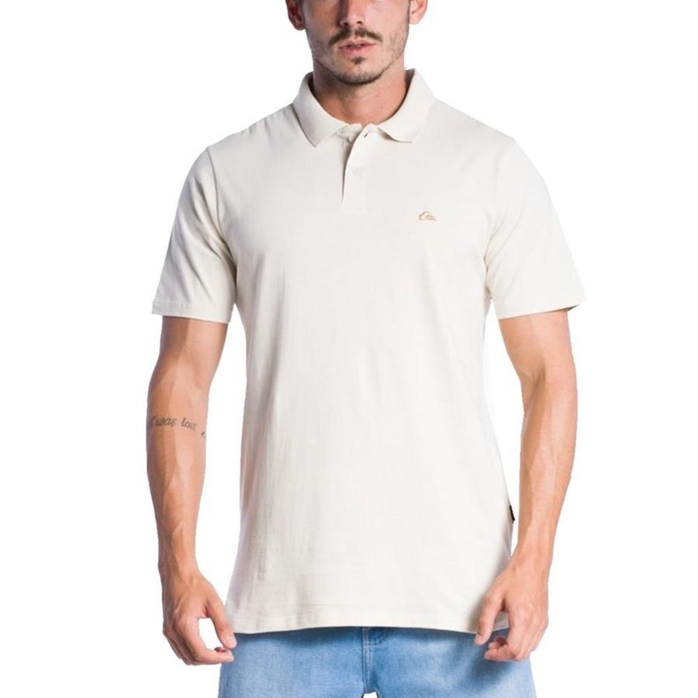 Camisa Polo Quiksilver Embroidery - Masculina - Foto 1