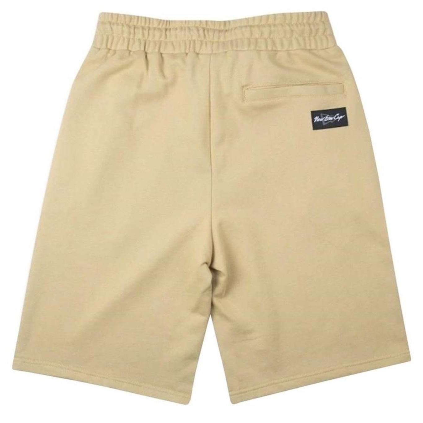 Bermuda de Moletom New Era Lisa Classic Khaki - Masculina - Foto 2