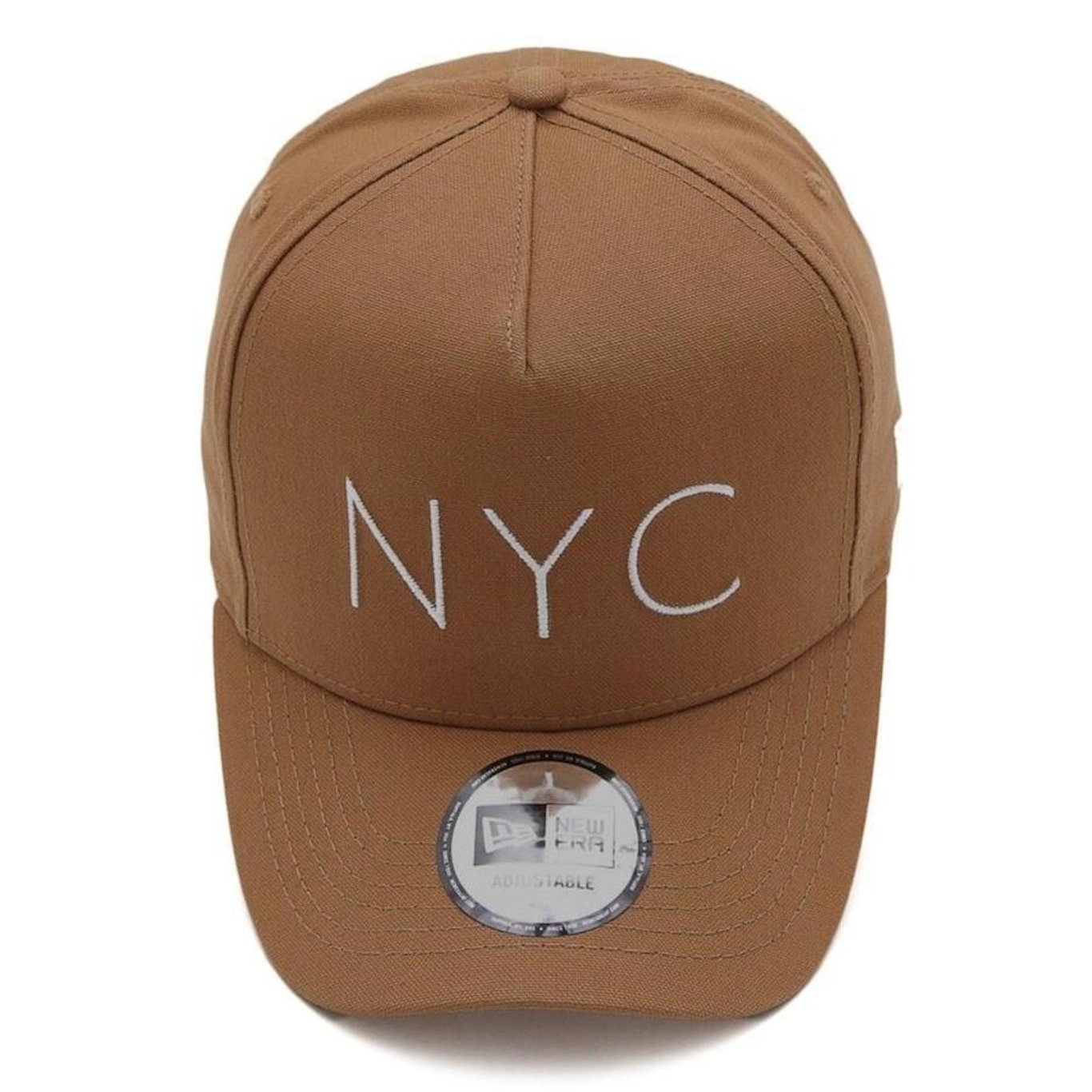 Boné New York City Aba Reta Snapback New Era 940 Tan - Foto 2