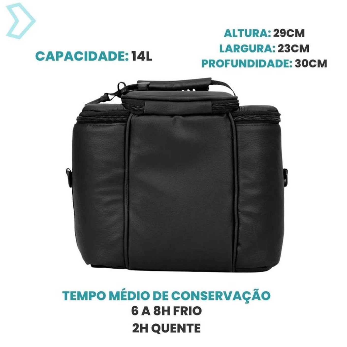 Bolsa Térmica Dagg Premium G - 14 litros - Foto 6