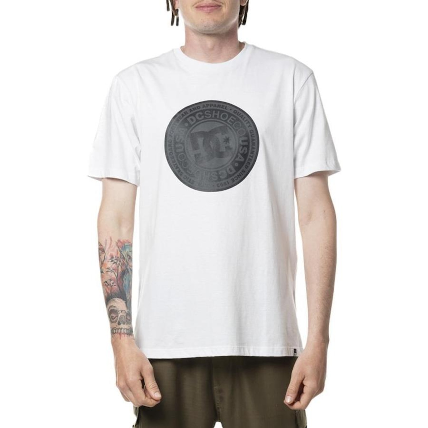 Camiseta Dc Shoes Circle Star Sm24 - Masculina - Foto 1